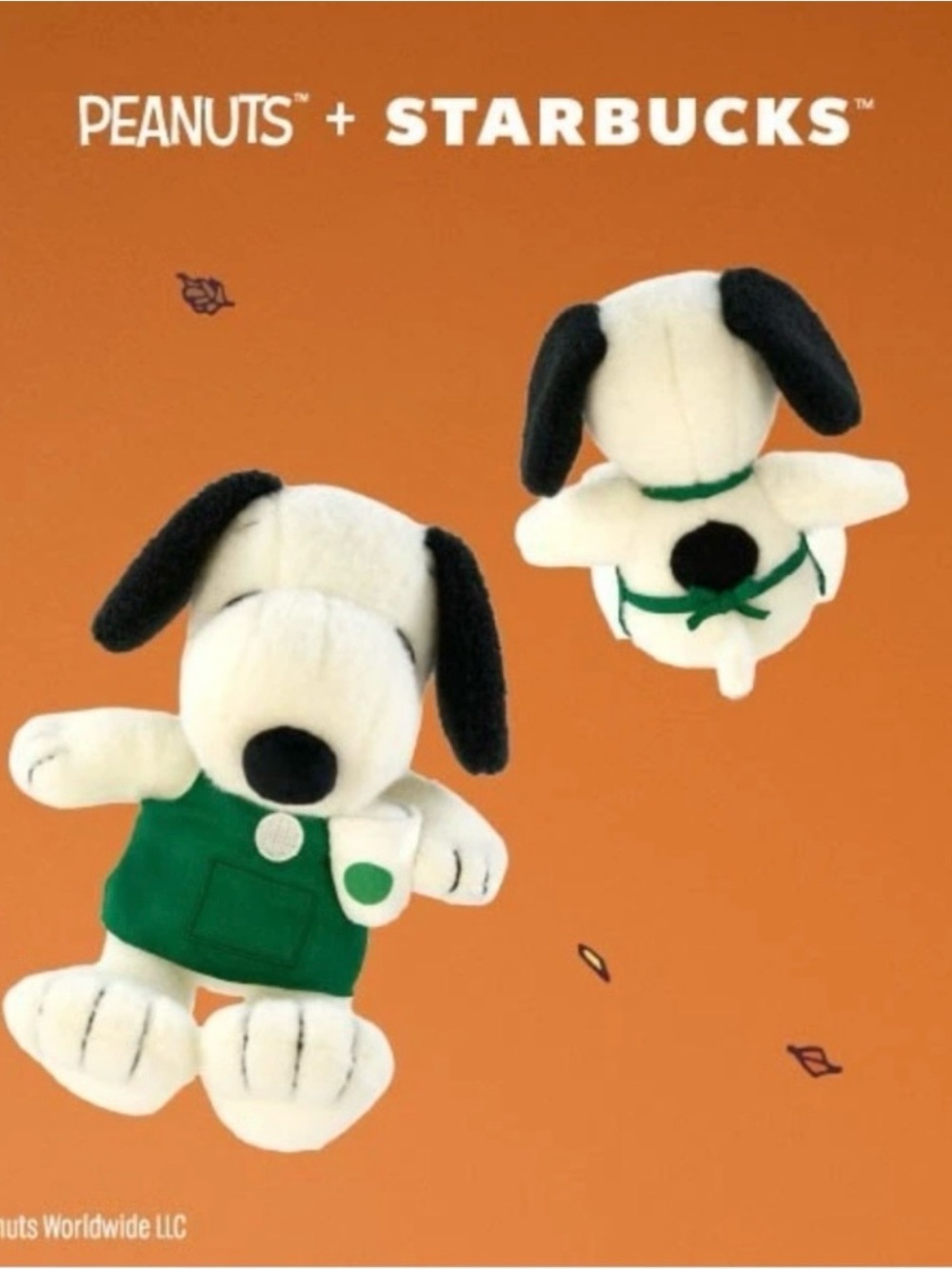 Starbucks Snoopy Plush Collectible